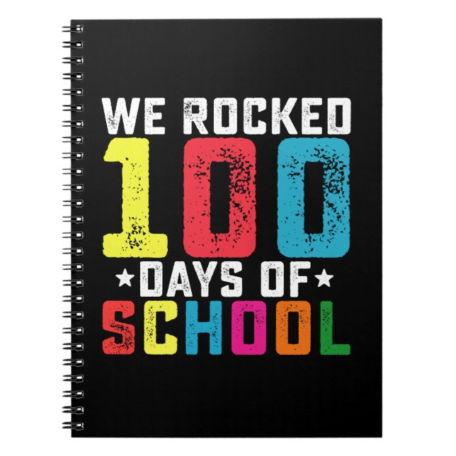100 Tage Schullehrer Notizblock (Vorderseite)