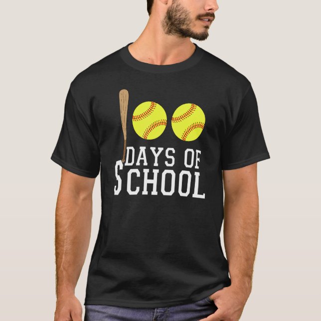100 Tage Schullehrer oder Student 1 T-Shirt (Vorderseite)
