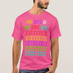 100 Tage Schullehrer Student 8 T-Shirt