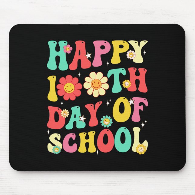 100 Tage Schullehrer Studierende 100. Mousepad (Vorne)
