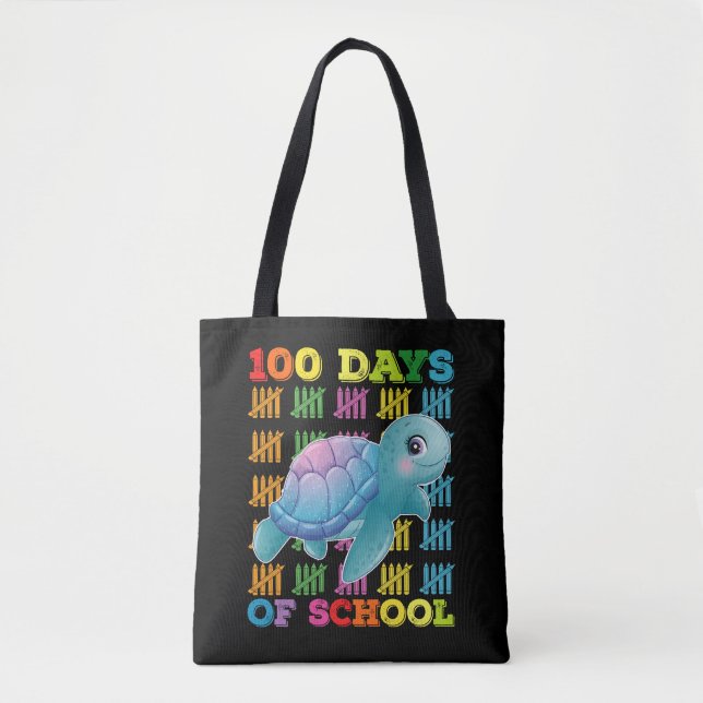 100 Tage Schullehrer Tasche (Vorderseite)