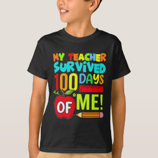 100 Tage Schullehrer zum 100. Scho-Tag T-Shirt