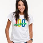 100 Tage Schullehrerhemd T-Shirt<br><div class="desc">Feiern Sie den 100. Schultag mit diesem lustigen und farbenfrohen Design. Ideal für Studenten, Lehrer und Administratoren!</div>