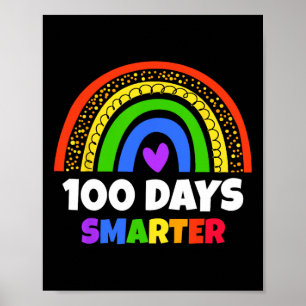 100 Tage Schulleimkinder und -lehrer Poster