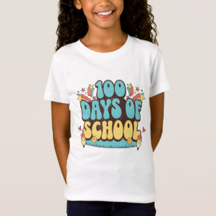 100 Tage Schulpencil-Lehrergeschenke T-Shirt