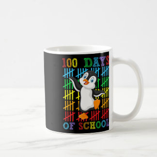 100 Tage Schulpinguin Lover Boys Girls 100. Kaffeetasse