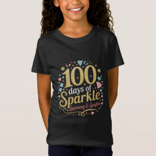 100 Tage Schulsparkle-Lernen und Lächeln T-Shirt