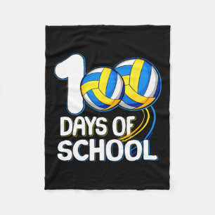 100 Tage Schulvolleyball-Spieler am 100. Tag Fleecedecke