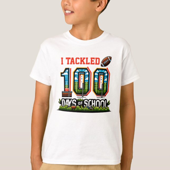 100 Tage Schulzeit-T - Shirt (Vorderseite)