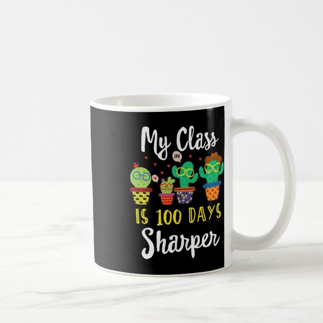 100 Tage Sharper Kaffeetasse (Rechts)