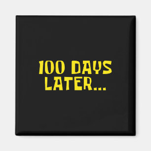 100 Tage Shirt 100 Tage Lehrer Kinder Magnet