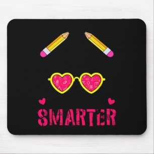 100 Tage Smarter Girls Messy Bun Hair 100. Tag Mousepad