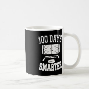 100 Tage Smarter Hockey Sports 100. Schultag Kaffeetasse