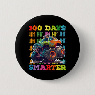 100 Tage Smarter Monster Truck 100. Tagesschule Button