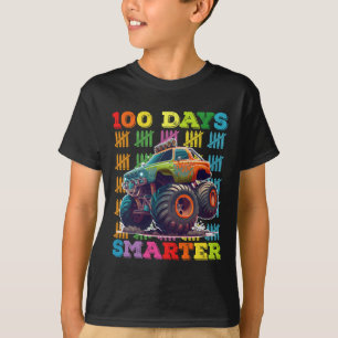 100 Tage Smarter Monster Truck 100. Tagesschule T-Shirt