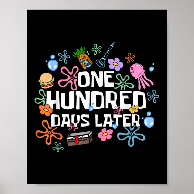100 Tage später 100. Schullehrer Poster (Vorne)