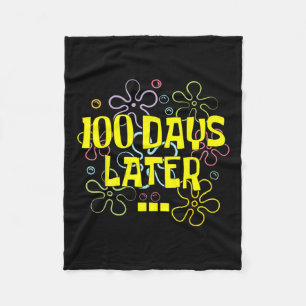 100 Tage später Lehrer und Schüler 100. Fleecedecke
