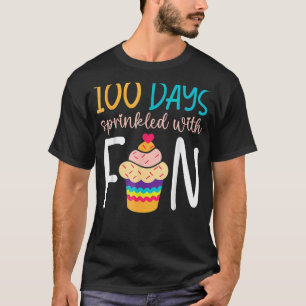 100 Tage Sprinkles mit Fun Teacher Student Educat T-Shirt