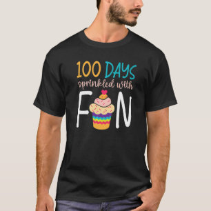 100 Tage Sprinkles mit Fun Teacher Student Educat T-Shirt