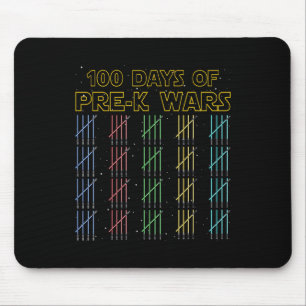 100 Tage vor dem Krieg 100. Schultag Mousepad