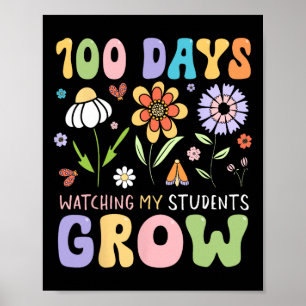 100 Tage zuschauen, wie meine Schüler ein sonniges Poster
