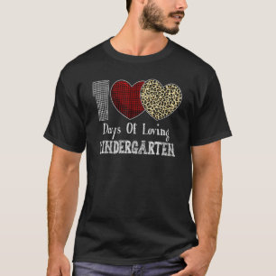 100-tägige Kindergartenlehrerin Leo T-Shirt