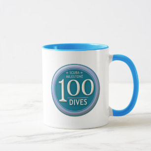 100 Tauchen Tasse