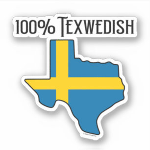 100 % texanische Vinyl-Aufkleber mit Nassschneiden Aufkleber