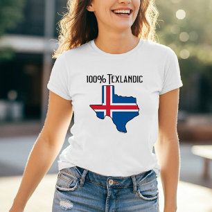 100 % texanischer T - Shirt