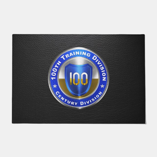 100. Trainingsdivision   Fußmatte (Vorderseite)