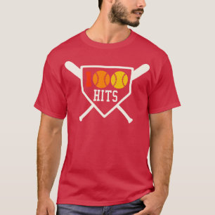 100 Treffer Softball Baseball Coach High School So T-Shirt