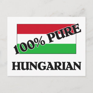 100 % UNGARISCH POSTKARTE