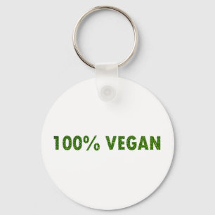 100% vegan schlüsselanhänger
