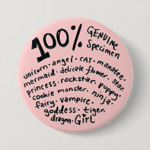 100 % wahre Girl-Taste