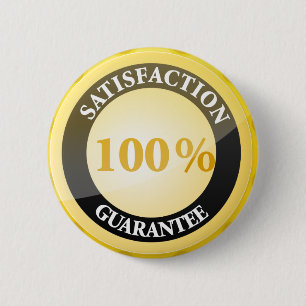 100% Zufriedenheitsgarantie Button
