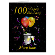 100e anniversaire de la fête Black Gold Big