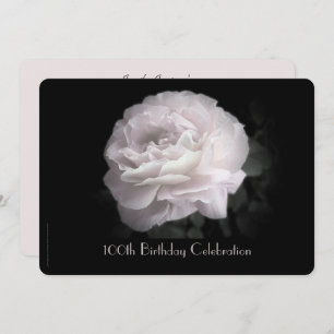 100e anniversaire Invitation Pale Rose
