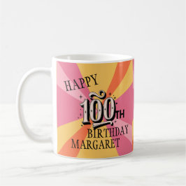 100ème anniversaire de la mug pour 100 ans