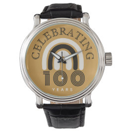 100th Anniversary Modern Design Armbanduhr