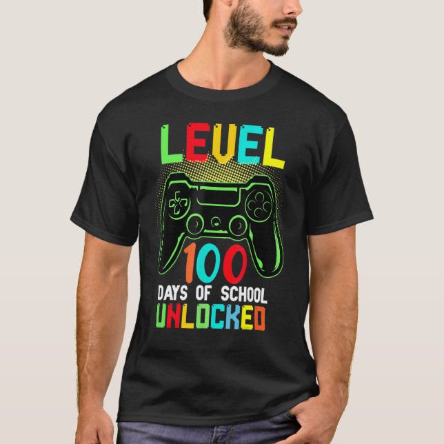 100th Day Of School Shirt Teachers Students Kids 1 (Vorderseite)