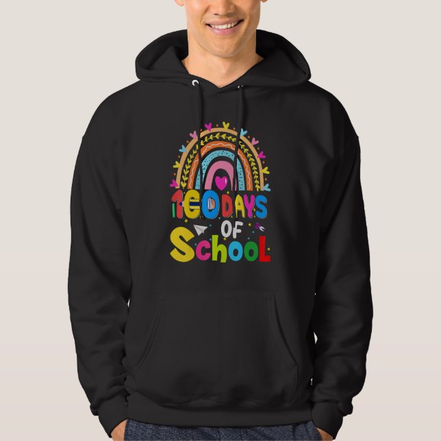 100th Days of School Teacher Kids - 100 Days Smart Hoodie (Vorderseite)