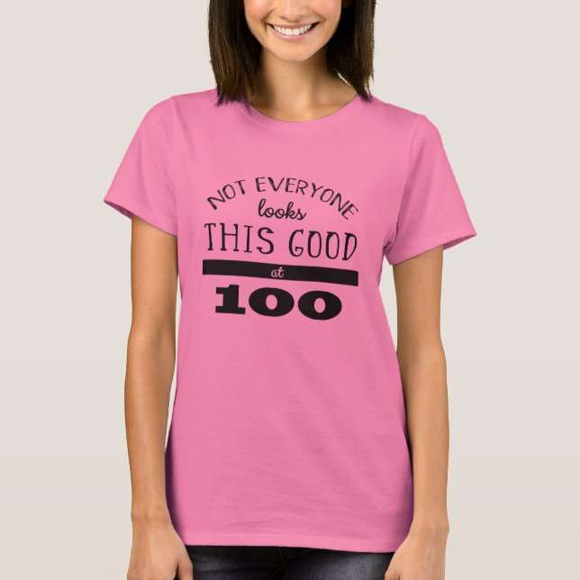 100th Geburtstags-Großmutter-Großvater-T - Shirt (Vorderseite)