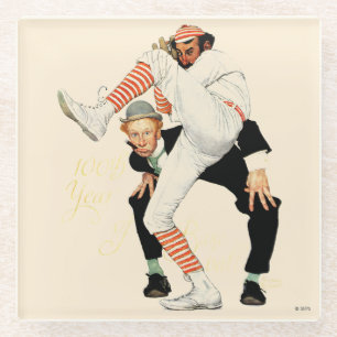 100th Jahrestag des Baseballs Glasuntersetzer