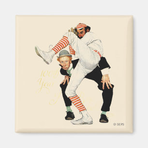 100th Jahrestag des Baseballs Magnet