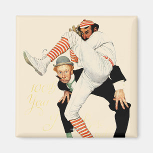 100th Jahrestag des Baseballs Magnet