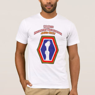 100th T-shirt de correction d'épaule de bataillon