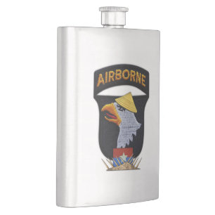 101. ABN Screaming Adles Vietnam War Vets LURPS Flachmann