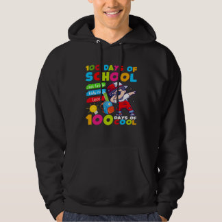 101 Days Of School 2nd Grade Kids Rule Love 100 Da Hoodie