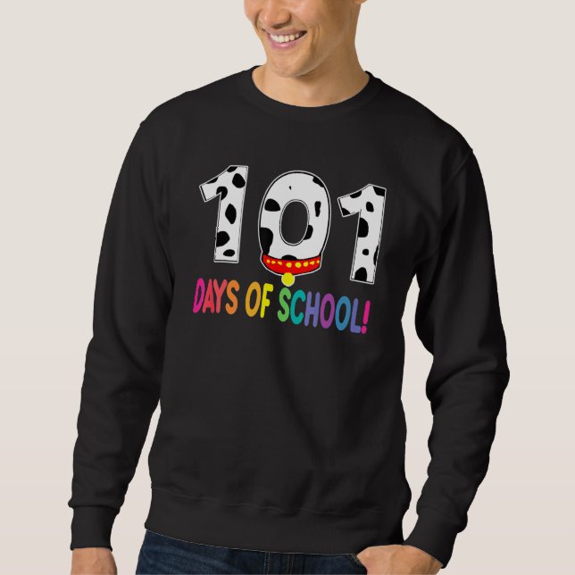 101 Days School Dog Shirt 100th Day Teacher Studen (Vorderseite)