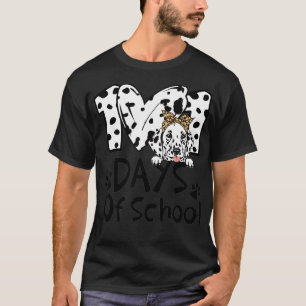 101 Days Schule Dalmatiner Dog Lehrer Kinder lusti T-Shirt